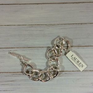 Ralph Lauren Silver  Chain Link Bracelet